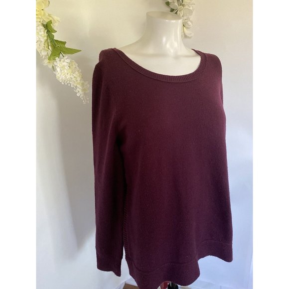 Vintage French Connection Women Purple Pullover Sweater Size Small‎ Long Sleeves - Picture 11 of 12